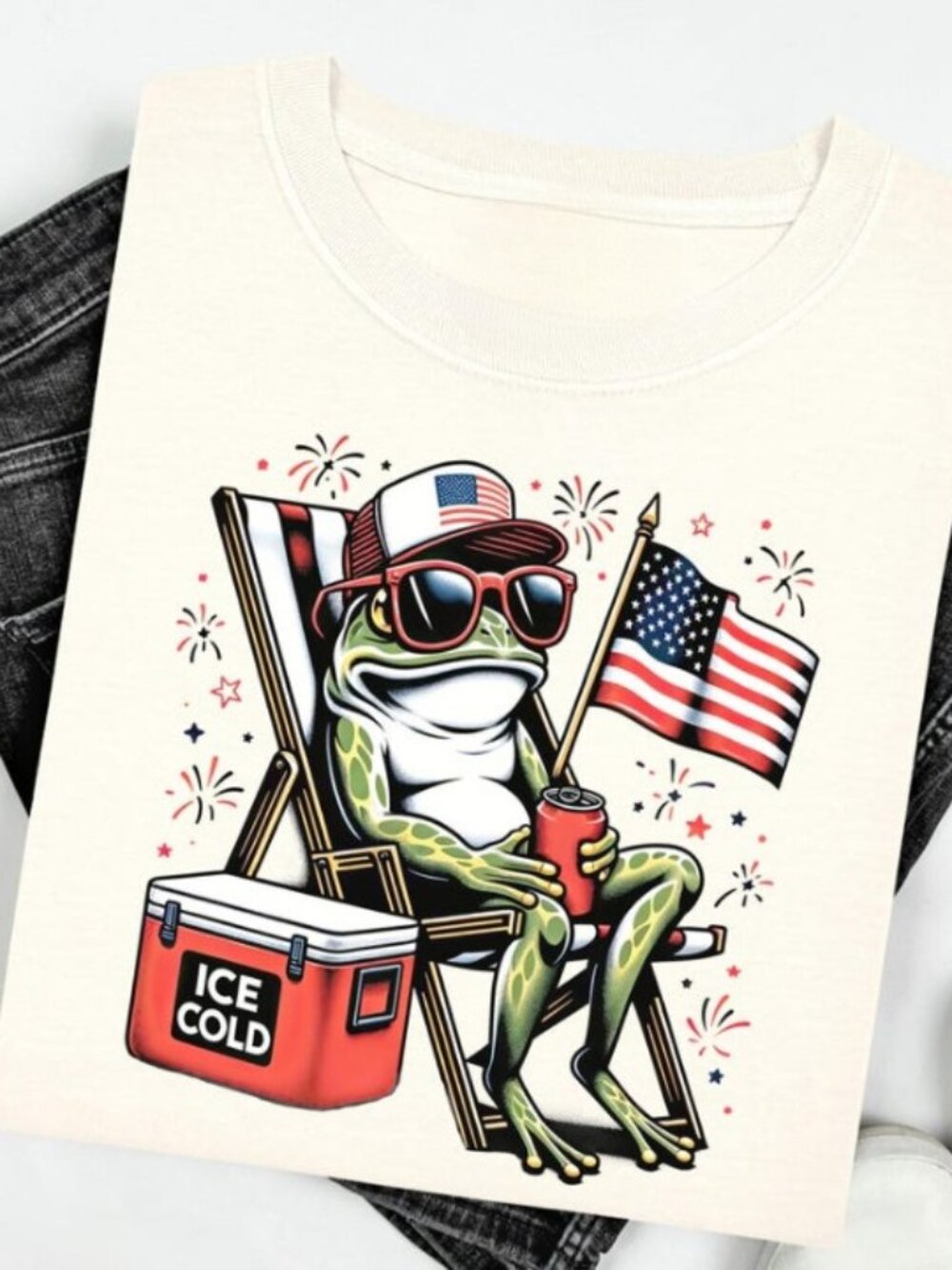 4th of July Shirt USA Shirt Fourth of July Shirt Frog Shirt